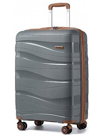 Valise cabine - 76x50x31 cm polypropylène 4 roulettes serrure tsa - kono