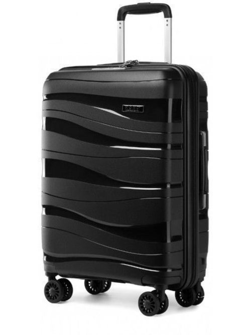 Valise cabine - 76x50x31 cm polypropylène 4 roulettes serrure tsa - kono - Kiabi Valise cabine - 76x50x31 cm polypropylène 4 roulettes serrure tsa - kono - Kiabi