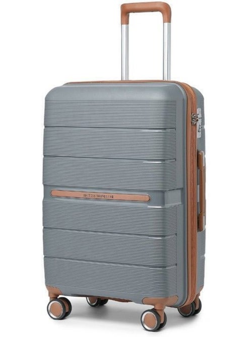Valise cabine - 76x50x31 cm, rigide polypropylène (pp), serrure tsa - british traveller - Kiabi Valise cabine - 76x50x31 cm, rigide polypropylène (pp), serrure tsa - british traveller - Kiabi
