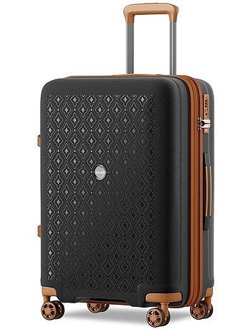 Valise cabine - 76x51.5x31.5 cm, polypropylène (pp), 4 roues, serrure tsa - kono