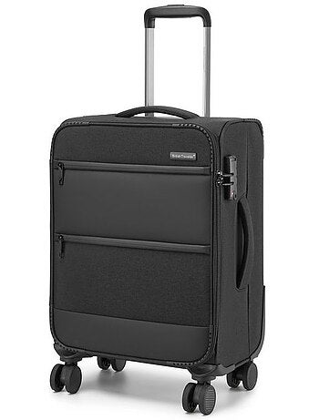 Valise cabine - rigide, 4 roulettes, serrure tsa - british traveller