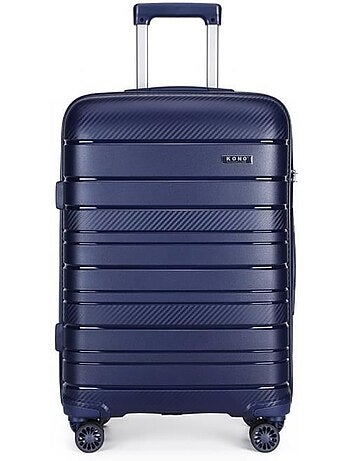 Valise cabine - rigide abs, 4 roues, serrure tsa - kono