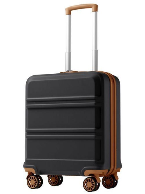 Valise cabine - rigide, abs, 4 roulettes, serrure tsa - kono - Kiabi