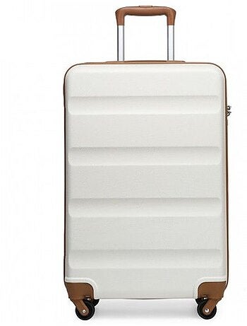 Valise cabine - rigide, abs, légère, 4 roulettes, serrure tsa - kono
