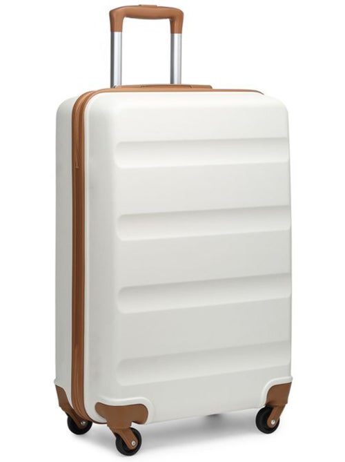 Valise cabine - rigide, abs, légère, 4 roulettes, serrure tsa - kono - Kiabi Valise cabine - rigide, abs, légère, 4 roulettes, serrure tsa - kono - Kiabi
