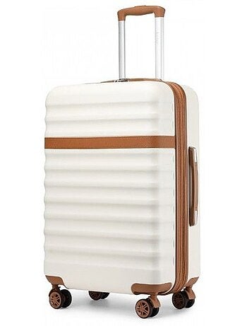 Valise cabine - rigide, abs, légère, 4 roulettes, serrure tsa - kono