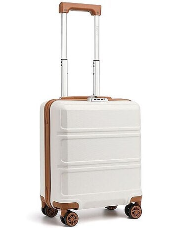 Valise cabine - rigide, abs, légère, 4 roulettes, serrure tsa - kono