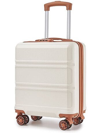 Valise cabine - rigide, abs, légère, 4 roulettes, serrure tsa - kono