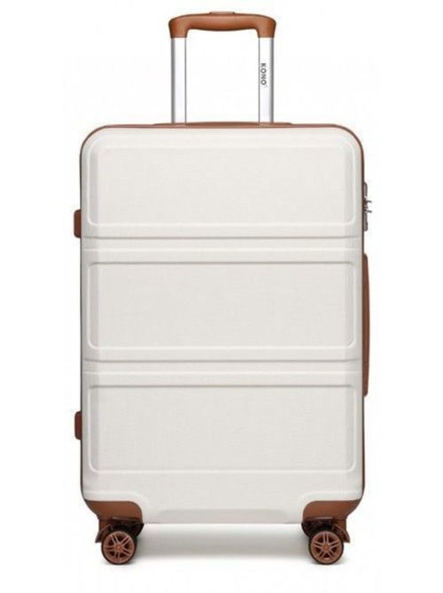 Valise cabine - rigide, abs, légère, 4 roulettes, serrure tsa - kono - Kiabi Valise cabine - rigide, abs, légère, 4 roulettes, serrure tsa - kono - Kiabi