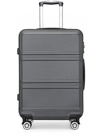 Valise cabine - rigide, abs, légère, 4 roulettes, serrure tsa - kono