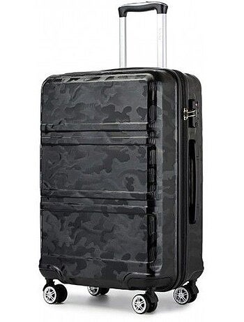 Valise cabine - rigide, abs, légère, 4 roulettes, serrure tsa - kono