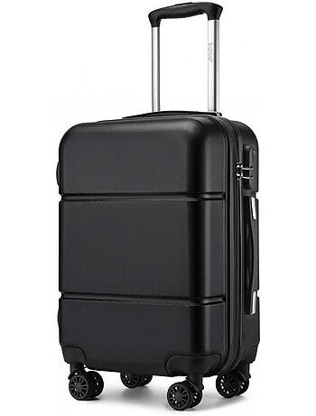Valise cabine - rigide, abs, légère, 4 roulettes, serrure tsa - kono