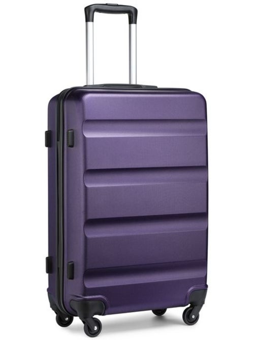 Valise cabine - rigide, abs, légère, 4 roulettes, serrure tsa - kono - Kiabi