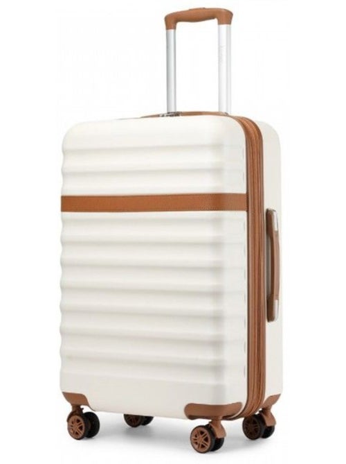 Valise cabine - rigide, abs + polycarbonate, légère, 4 roulettes - kono - Kiabi Valise cabine - rigide, abs + polycarbonate, légère, 4 roulettes - kono - Kiabi