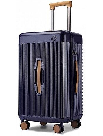 Valise cabine - rigide, abs + polycarbonate, légère, 4 roulettes - kono