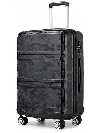 Valise cabine - rigide, abs + polycarbonate, légère, 4 roulettes - kono