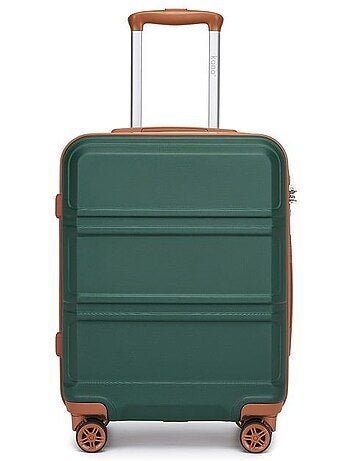 Valise cabine - rigide, abs + polycarbonate, légère, 4 roulettes - kono
