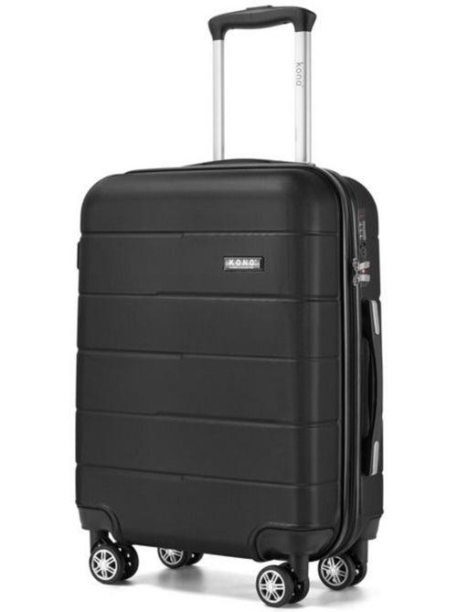 Valise cabine - rigide, polycarbonate, légère, 4 roulettes - kono - Kiabi Valise cabine - rigide, polycarbonate, légère, 4 roulettes - kono - Kiabi