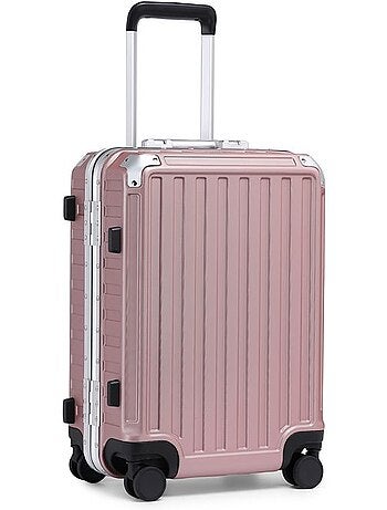 Valise cabine - rigide, polycarbonate, légère, 4 roulettes - kono