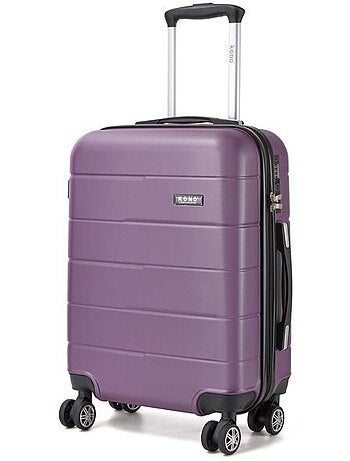 Valise cabine - rigide, polycarbonate, légère, 4 roulettes - kono