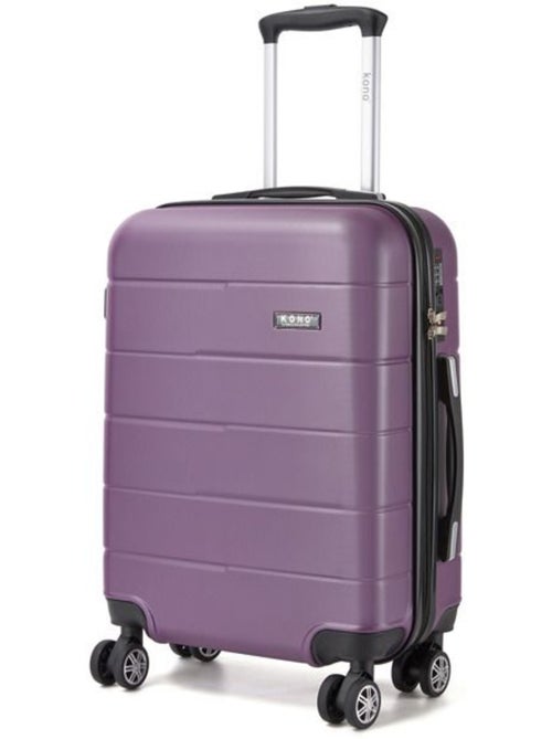 Valise cabine - rigide, polycarbonate, légère, 4 roulettes - kono - Kiabi Valise cabine - rigide, polycarbonate, légère, 4 roulettes - kono - Kiabi