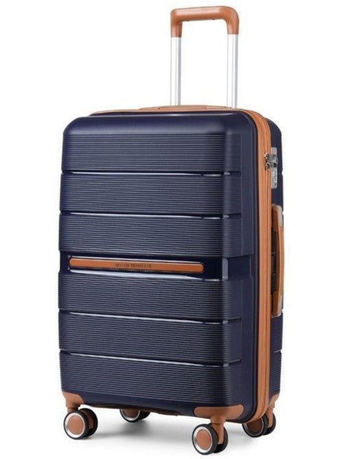 Valise cabine - rigide, polypropylène, légère - british traveller - Kiabi Valise cabine - rigide, polypropylène, légère - british traveller - Kiabi