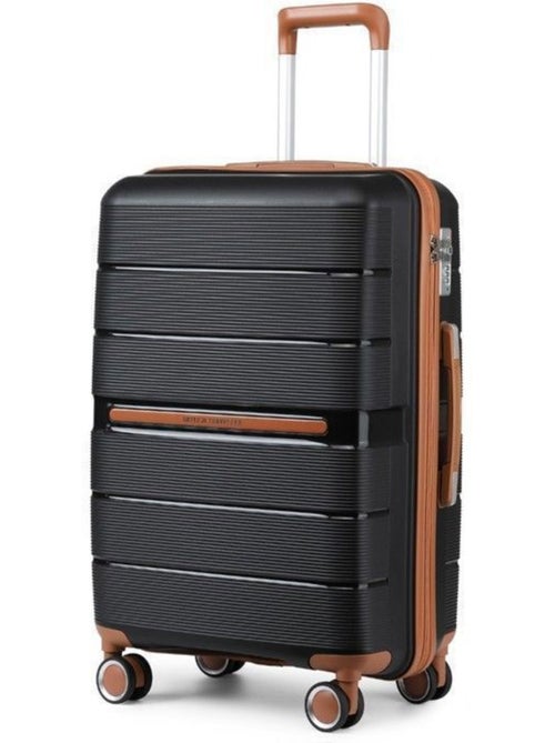 Valise cabine - rigide, polypropylène, légère - british traveller - Kiabi Valise cabine - rigide, polypropylène, légère - british traveller - Kiabi