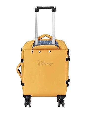Valise Cabine 4 Roues - Disney Roi Lion Face - Jaune - Taille Unique