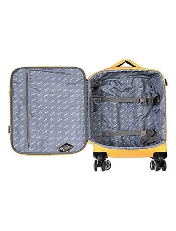 Valise Cabine 4 Roues - Disney Roi Lion Face - Jaune - Taille Unique