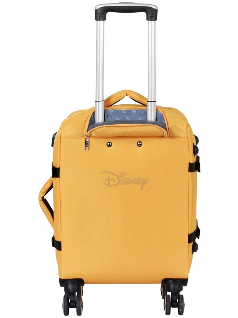 Valise Cabine 4 Roues - Disney Roi Lion Face - Jaune - Taille Unique Jaune - Kiabi