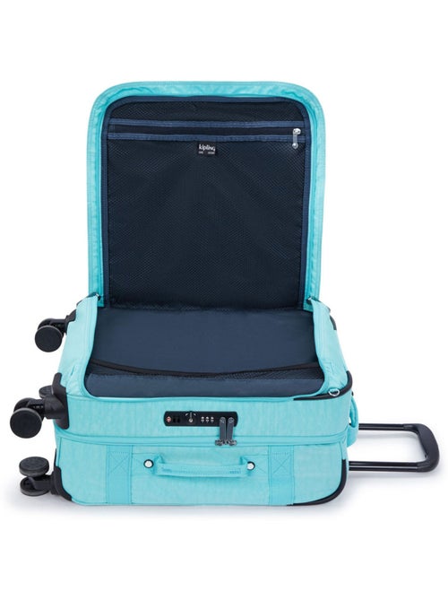Valise Cabine 4 Roues Kipling Spontaneous S Deepest Aqua 53 CM - Cadenas TSA intégré - Kiabi