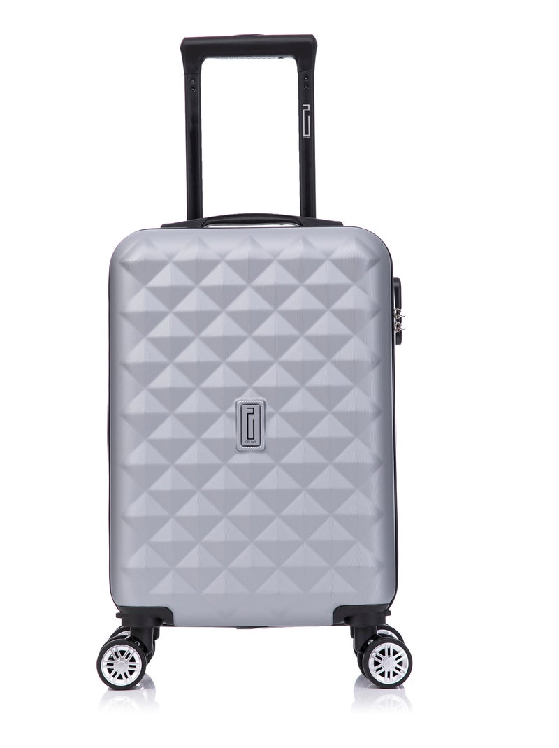 Valise Cabine 45x36x20 EasyJet | Serrure Intégrée | CELIMS France Gris - Kiabi