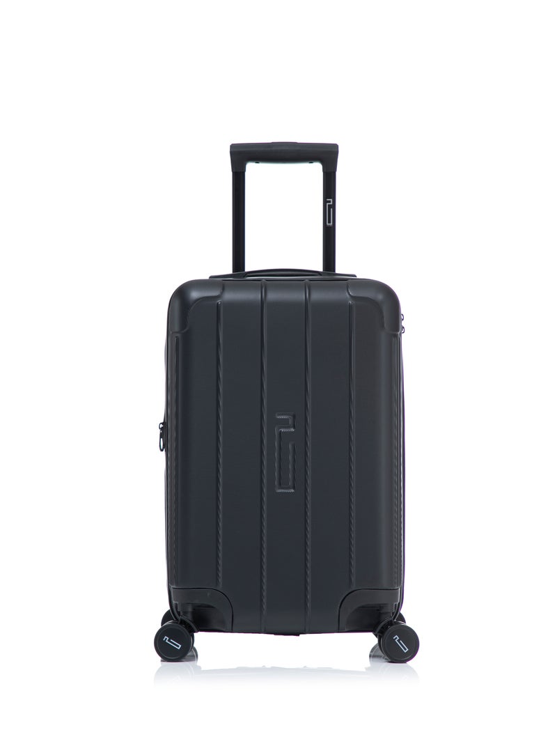 Valise Cabine 55x35x25 cm avec étagères | Cadenas TSA | ABS | CELIMS France Noir - Kiabi