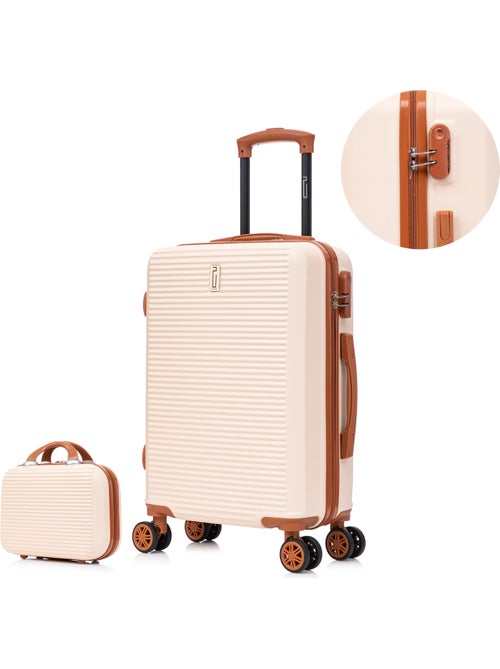 Valise Cabine 55x35x25cm avec Vanity | Modèle Weekend | CELIMS France - Kiabi