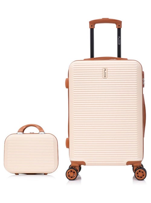 Valise Cabine 55x35x25cm avec Vanity | Modèle Weekend | CELIMS France - Kiabi