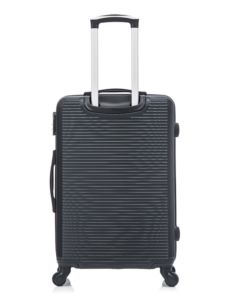 Valise Cabine 55x35x25cm avec Vanity | Modèle Weekend | CELIMS France Noir - Kiabi