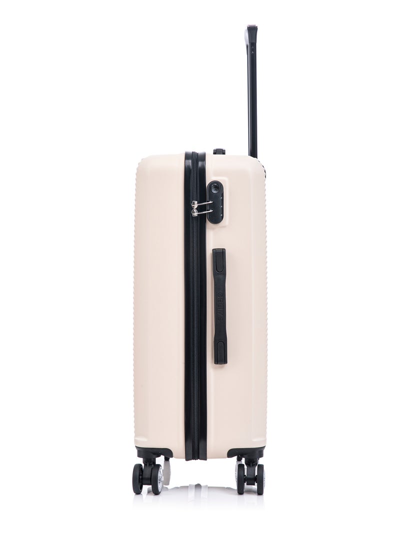Valise Cabine 55x35x25cm | Modèle Weekend | CELIMS France Beige - Kiabi