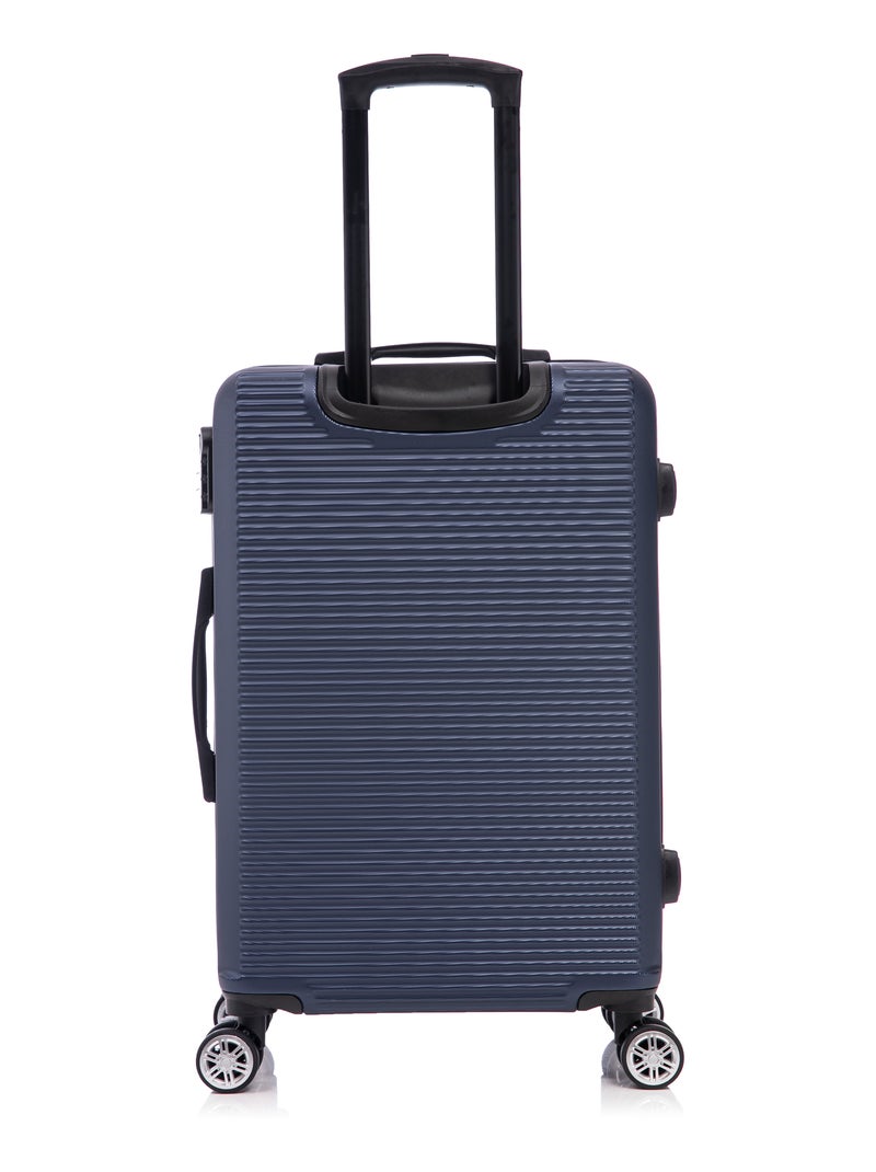 Valise Cabine 55x35x25cm | Modèle Weekend | CELIMS France Bleu marine - Kiabi