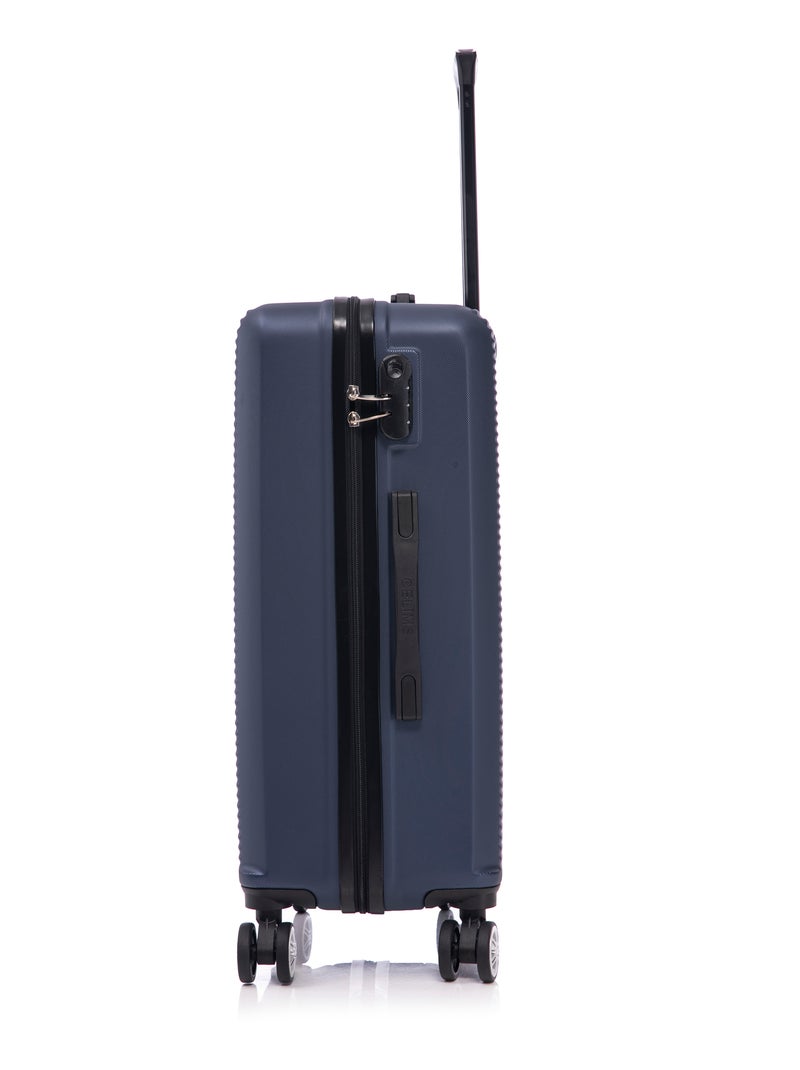 Valise Cabine 55x35x25cm | Modèle Weekend | CELIMS France Bleu marine - Kiabi