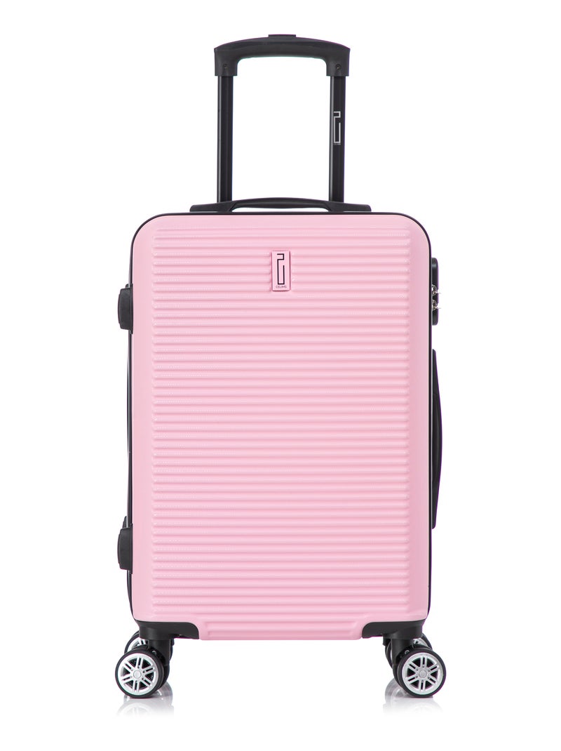 Valise Cabine 55x35x25cm | Modèle Weekend | CELIMS France Rose pâle - Kiabi