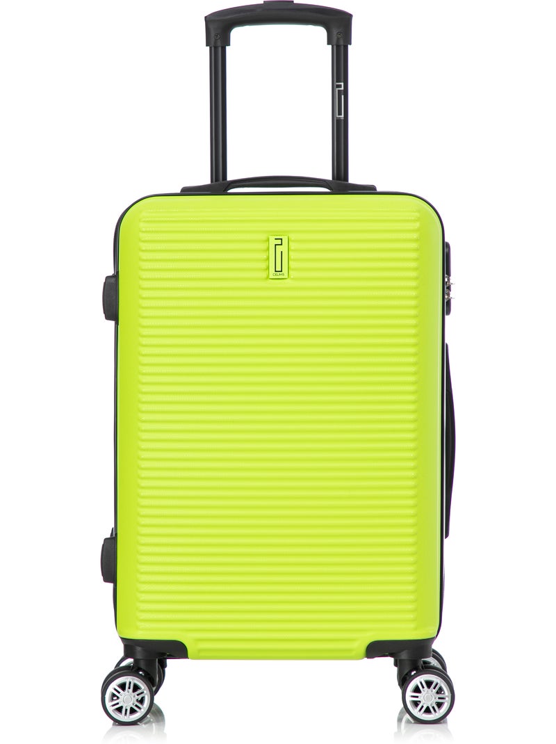 Valise Cabine 55x35x25cm | Modèle Weekend | CELIMS France Vert anis - Kiabi