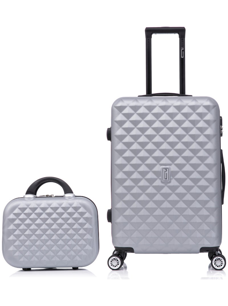 Valise Cabine 55x36x20cm avec Vanity | Serrure Intégrée | CELIMS France Gris - Kiabi