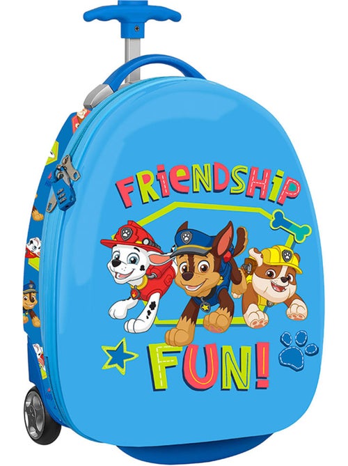 Valise Cabine à Roulettes Pat Patrouille Friendship 43 CM - Polycarbonate rigide - Kiabi