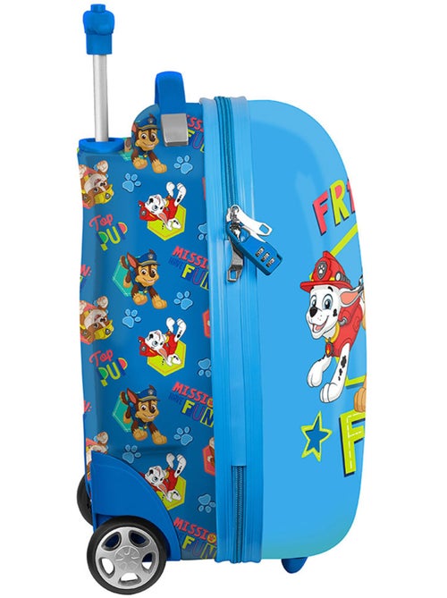 Valise Cabine à Roulettes Pat Patrouille Friendship 43 CM - Polycarbonate rigide - Kiabi