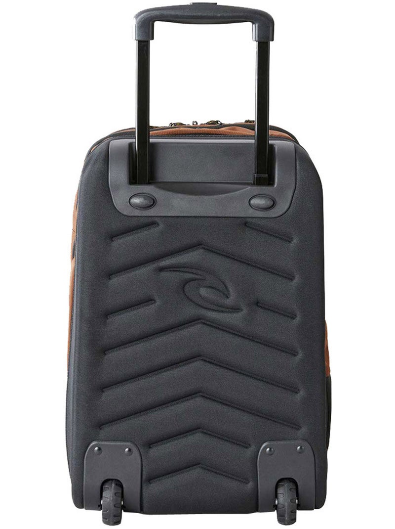 Valise Cabine à Roulettes Rip Curl F-Light 47 CM - Compartiment dédié pour ordinateur Marron - Kiabi