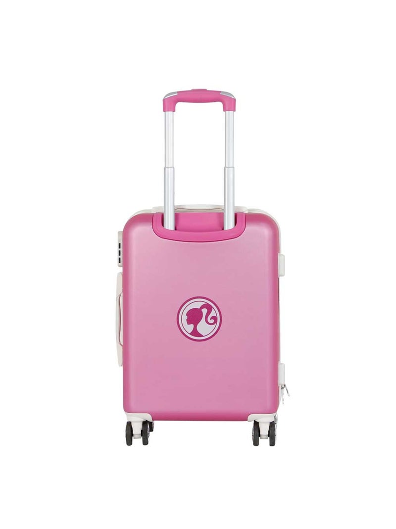 Valise Cabine ABS 4 Roues - Barbie Varsity - Rose - Taille Unique Rose - Kiabi