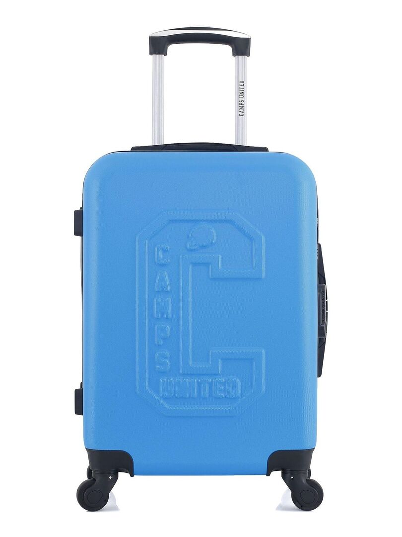 Valise Cabine 55 Cm Bleu Jean - ABS Rigide 4 Roues On S'fait La Malle - Voyage Avion Train