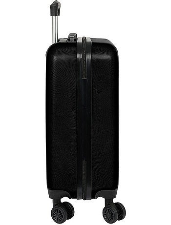 Valise Cabine avec 4 Roulettes Harry Potter Blason 50 CM - Coque rigide texturée