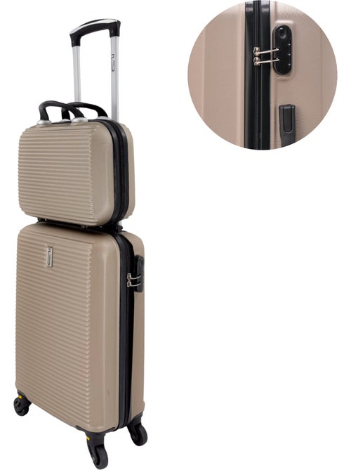 Valise Cabine avec Vanity 45x36x20 EasyJet | Modèle Weekend | CELIMS France - Kiabi
