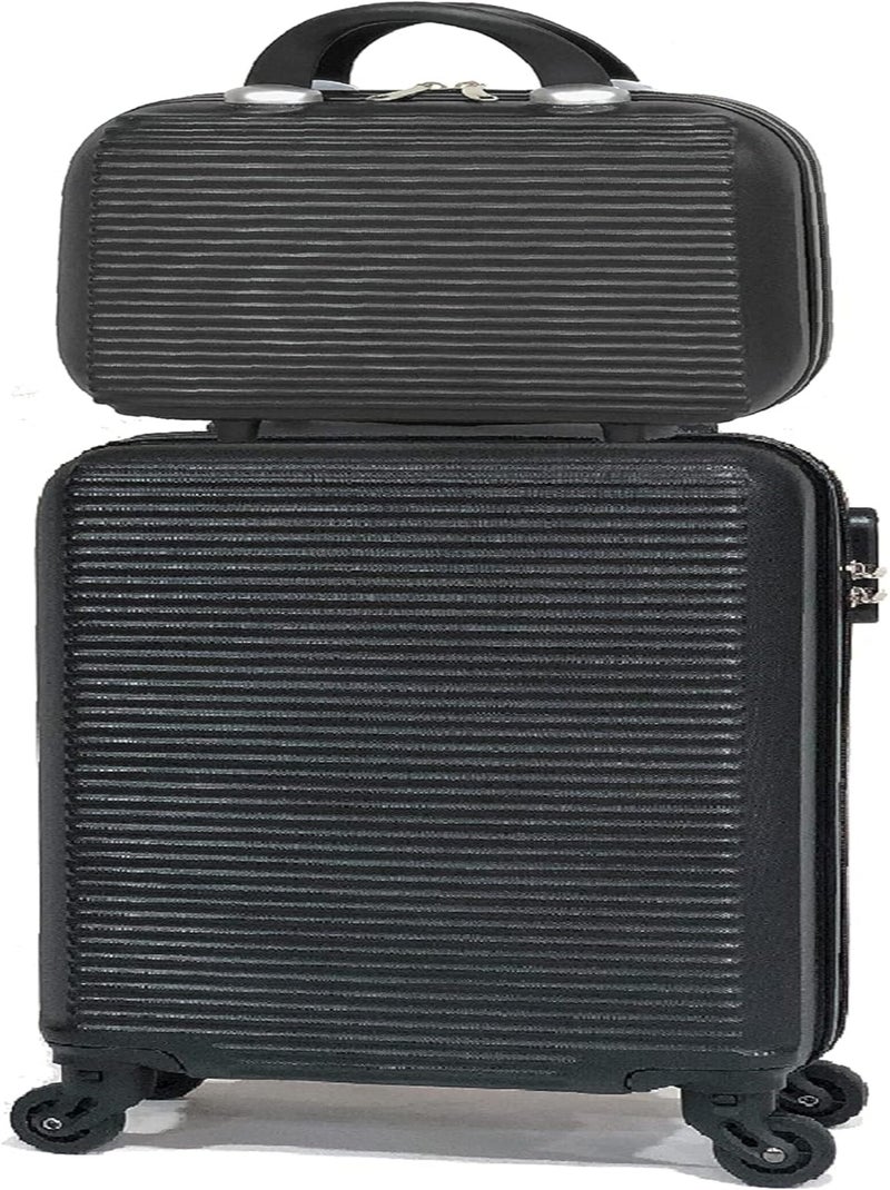 Valise Cabine avec Vanity 45x36x20 EasyJet | Modèle Weekend | CELIMS France Noir - Kiabi